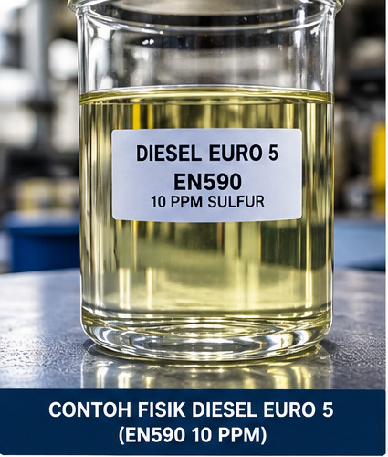 Contoh visual diesel EN590 Euro 5 10 PPM